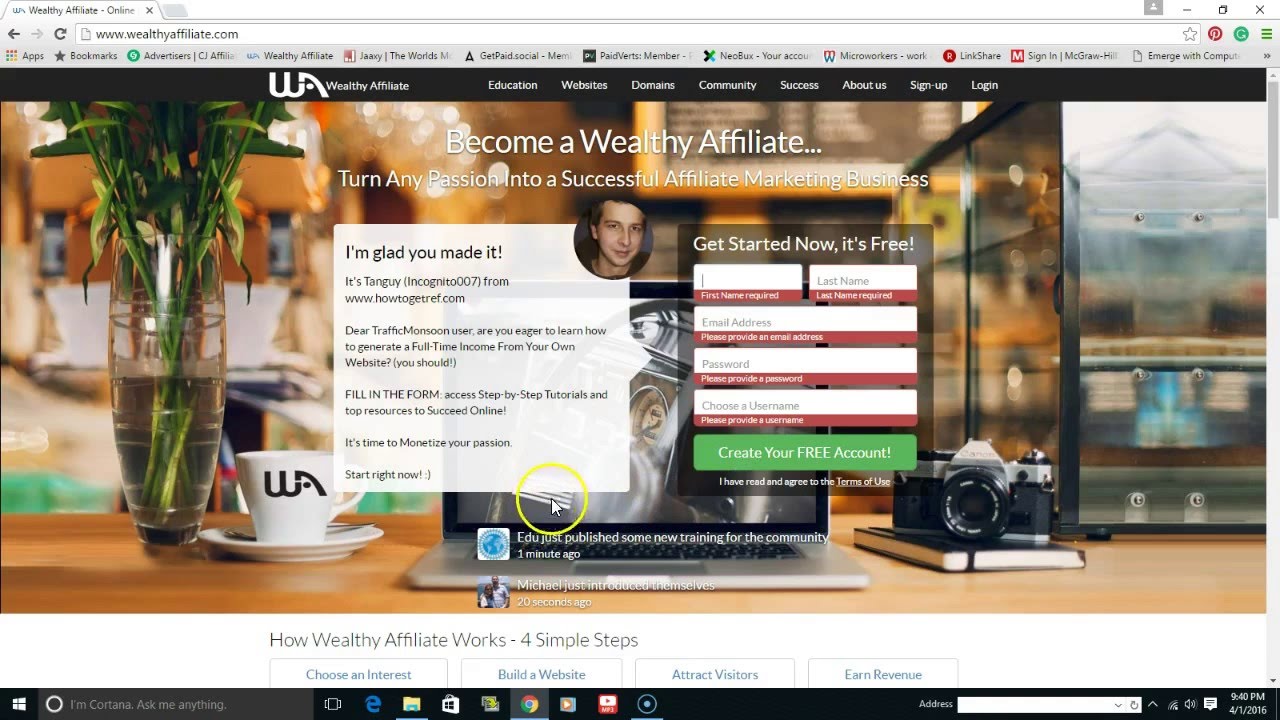 Wealthy Affiliate Overview