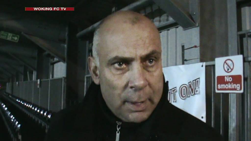 trophy brewing Chelmsford City 2-0 Woking (Garry Hill Interview)