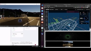 apollo ( camera, segmentation, radar ) + sensor fusion