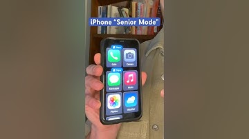 Simplify Your iPhone with the New “Senior Mode”
