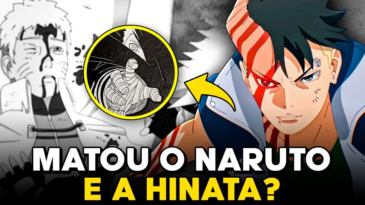 Portal Boruto Brasil on X: 🚨 SURTO: No capítulo 79, Kawaki pediu para  Eida afirmar que Naruto foi MORTO pelas mãos Boruto. Agora, Boruto é apenas  um forasteiro procurado por Konoha, enquanto