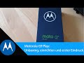 Motorola G9 Play: Unboxing, einrichten und erster Eindruck