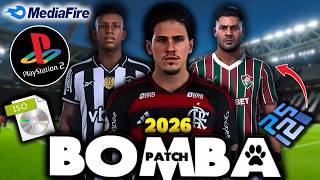 BOMBA PATCH 2026 (PS2) GUSTAVO VILLANI DOWNLOAD GRATIS + NARRAÇÕES (PS2, AETHERSX2, PCSX2)