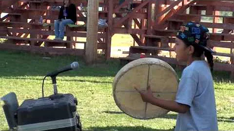 9 Year Old Rocks Hand drum