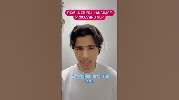 Day 5: Natural language processing NLP #ai #artificialintelligence #nlp #shorts