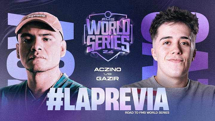 ACZINO vs GAZIR I #LaPrevia I ROAD TO FMS WORLD SERIES I Urban Roosters
