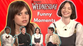 Wednesday Bloopers and Funny Moments