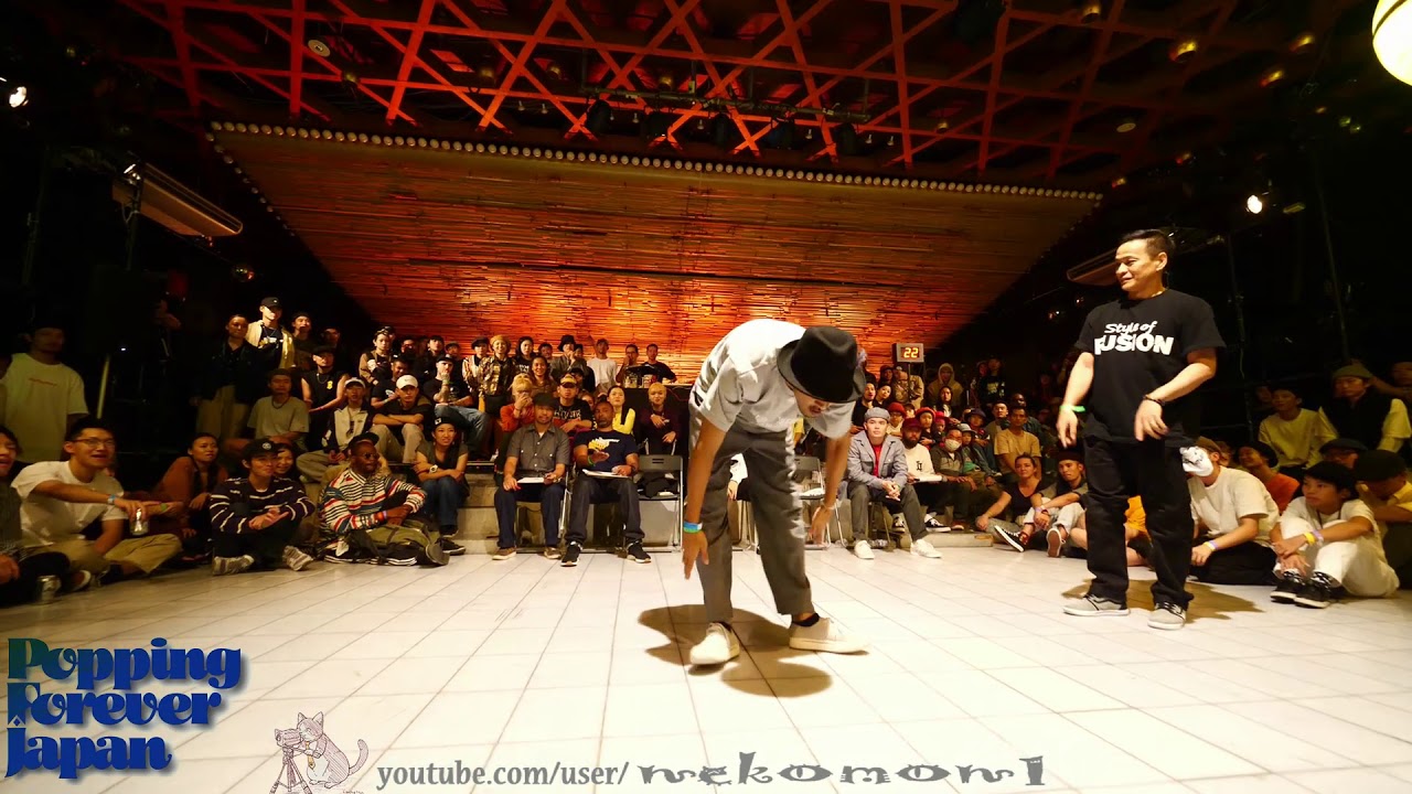 Mac Cho Japanese Rapper MACCHO vs HARUKI CALLOUT Popping Forever 2018 JAPAN - YouTube