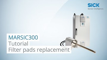 Tutorial: MARSIC300 Filter pads replacement