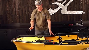 H Bar install, adjustable bar on a Hobie Pro Angler 12