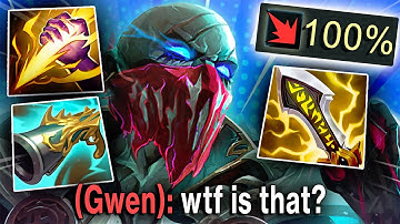 Pyke jungle but I have 100% Crit and if you get hooked you