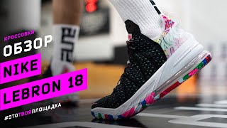 Nike Lebron 18. Обзор кроссовок