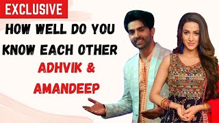 How well do you know each other ft. Teri Meri Ikk Jindri’s Amandeep Sidhu and Adhvik Mahajan