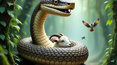 🔥 Courageous Rescue Team Fights Giant Python to Save Innocent Cow 🐍💪 | Real Life Heroic Rescue