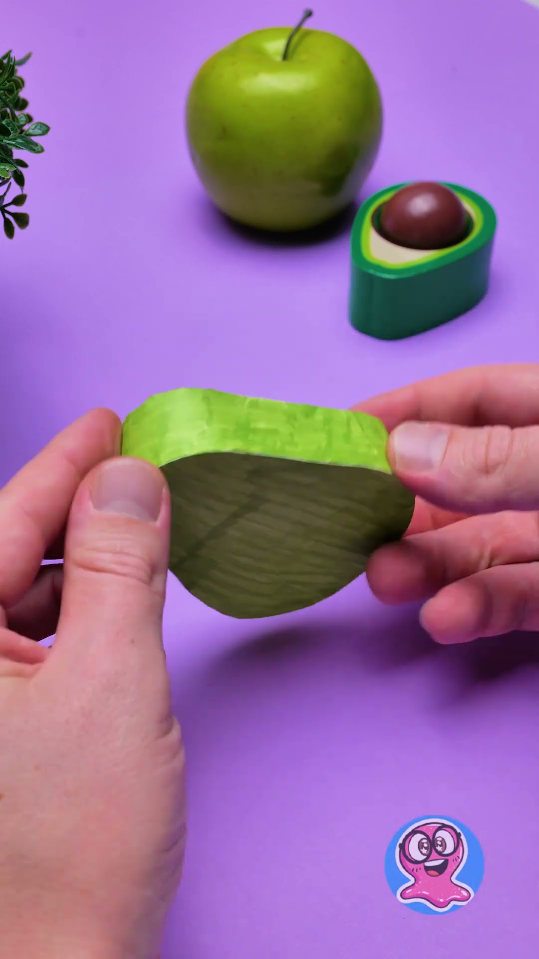 Cómo hacer el aguacate MÁS LINDO con papel #DIY #papel