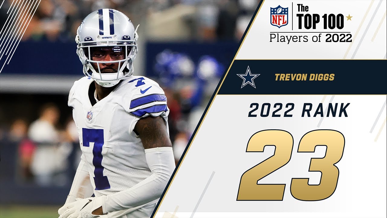 23 Trevon Diggs (CB, Cowboys)  Top 100 Players in 2022 