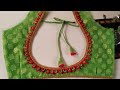 Back Neck Blouse Besign and trending🔥Model look baju design👆/Baju Design and /Back Blouse Design