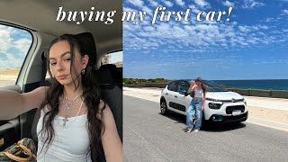 i finally got a car!! (at 25 years old...lol)