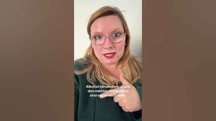 Klarspüler zum Putzen? Keine gute Idee!