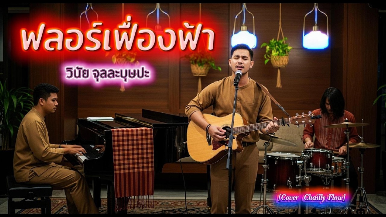 ฟลอร์เฟื่องฟ้า - วินัย จุลละบุษปะ ( สุนทราภรณ์)  [Piano Cover ] Chailly Flow