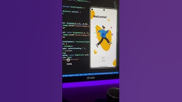 Welcome, Login, Signup Page -Flutter UI - #flutter #ui #ux #flutterdeveloper #flutterdesigns