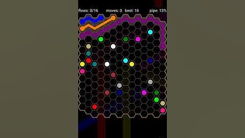 How To Solve Flow Free Hexes Premium 14x14 Mania Level 104 Board Walk Through Solution Walkthrough