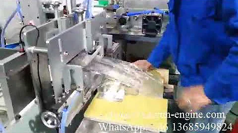 CE Low Price Semi Automatic Two Stacks Tissue Paper Packing Machine