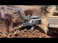 Huge excavators wheel loaders  heavy transports 3 hours movie  mega machines movie