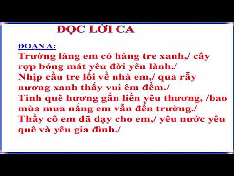 Hát nhạc 5 tuần 26