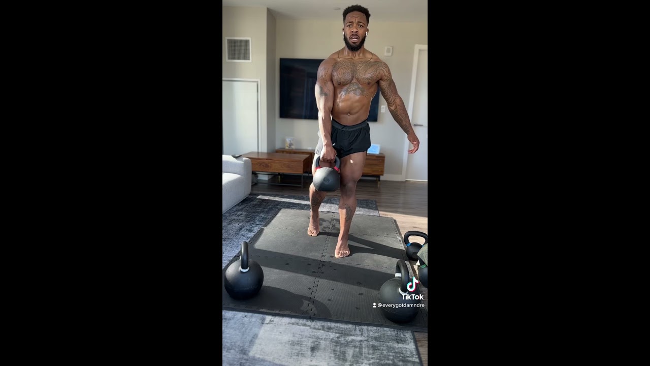 Kettlebell Full Body Beginner Workout