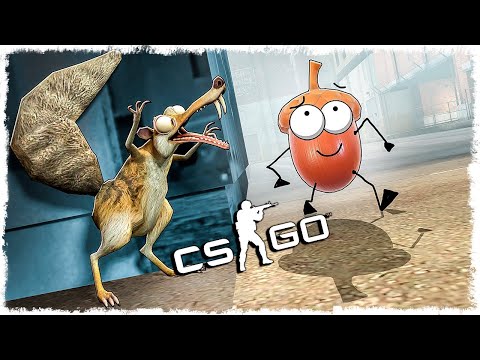 БЕЛКА МАНЬЯК vs ТРОЛЛЬ ЖЕЛУДЬ!!! УГАРНЫЕ ПРЯТКИ В CS:GO!!!