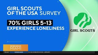 Girl Scouts research reveals many girls experience loneliness