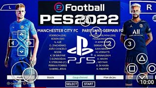 PES 2022 PPSSPP 900MB NEW HD GRAPHICS FULL TRANSFER AND HD FACES AND HAIR MEDIA FIRE LINK