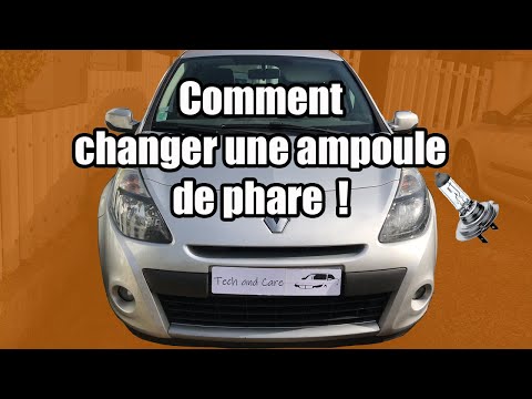Vidéo: Comment changer une ampoule dans une voiture ?