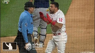 Ejection 013 - Angel Hernandez Ejects Kyle Schwarber After Strike 3 Call Late in Philadelphia