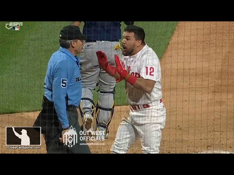 Ejection 013 - Angel Hernandez Ejects Kyle Schwarber After Strike 3 Call Late in Philadelphia