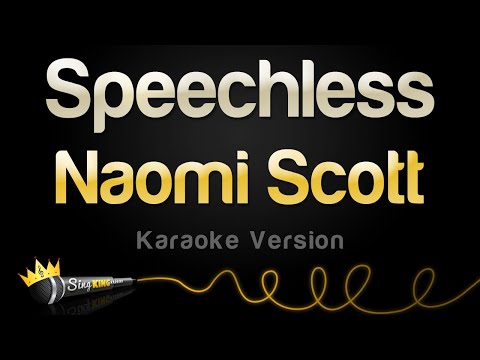 Naomi Scott - Speechless (Karaoke Version)