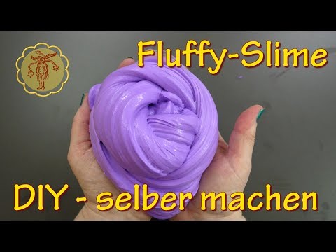 Slime: Fluffy-Slime Grundrezept - selber machen - DIY