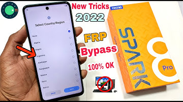 Tecno Spark 8 Pro FRP Bypass Android 11 | Tecno KG8 Google Account Bypass | Without Pc | New Trick
