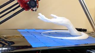 Hypercube Infinite 3D Printer - Printing at 0.1mm layer height and Nozzle Upgrade.
