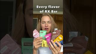 Trying the best RX Bars! #energybar #rxbar #snack #food #nutritionbar