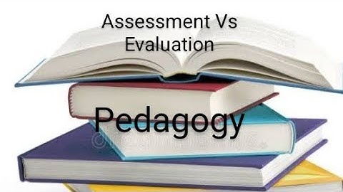 Difference between Assessment & Evaluation