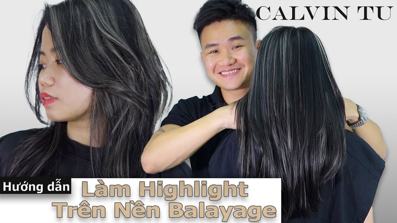 Hướng Dẫn Nhuộm Hi Light từ nền tóc Balayage guide hi light color YouTube