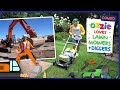 Learn About Lawn Mowers & Diggers For Children | Educational Video Like Blippi