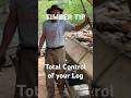 TIMBER TIP Total Control or your Log! #woodlandmills #sawmilling #timber #timberframe #sawmill