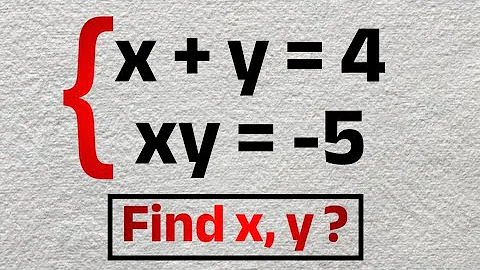 Not Everyone Can Solve This TRICKY Simultaneous Equation | Factorisation - SAT, ACT, GCSE Maths 