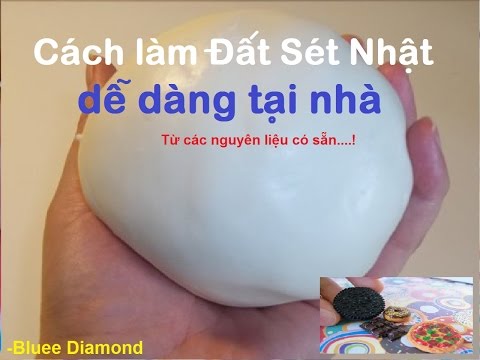 Cách làm Đất sét Nhật dễ dàng tại Nhà | Foci