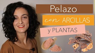 PELO LARGO y SANO con ARCILLA GHASSOUL 🔥  Rutina de PELO ONDULADO con  PLANTAS AYURVÉDICAS 🌿 Curly ➰ 