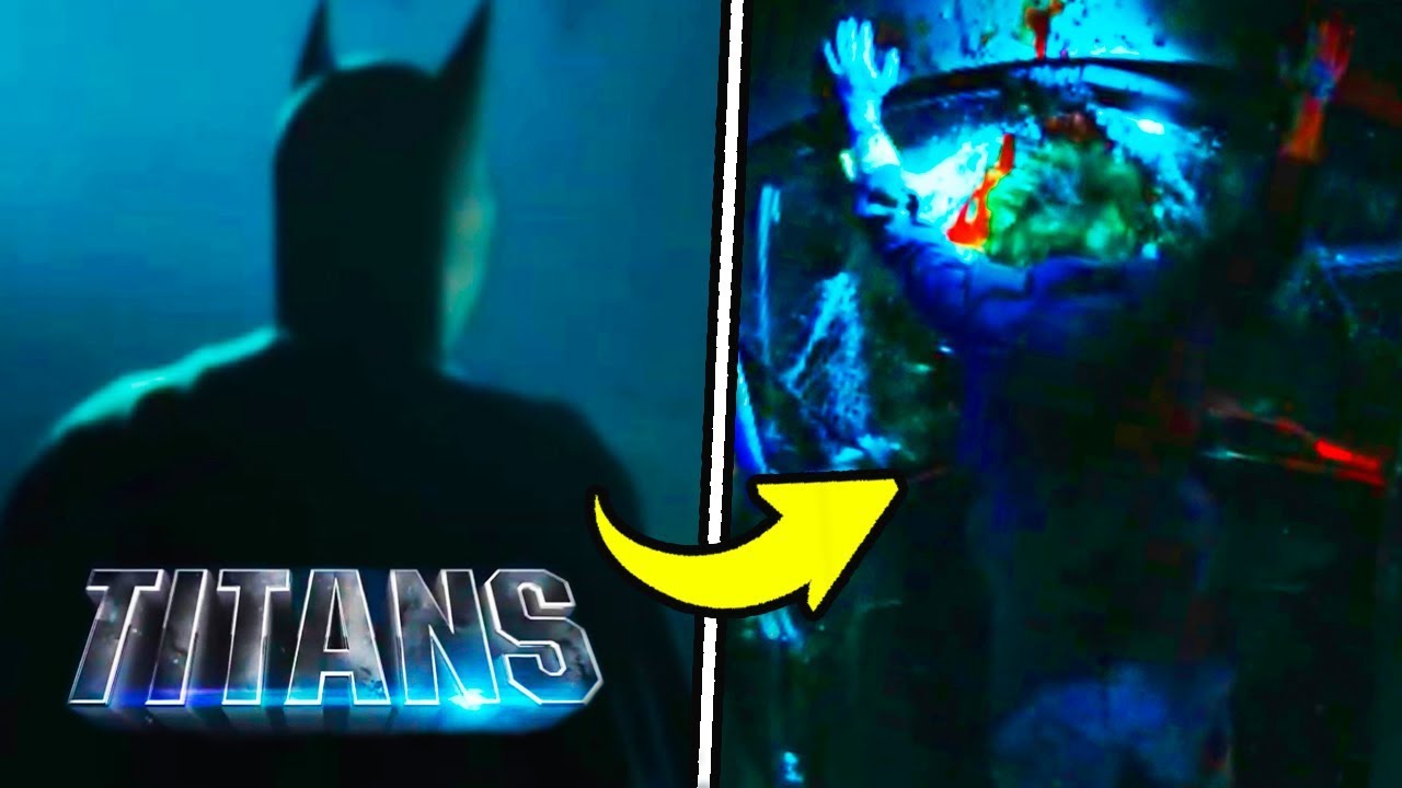 BATMAN mata al JOKER y a TODOS los VILLANOS!⭐️ TITANS 1x11 PROMO BATMAN vs  ROBIN - YouTube