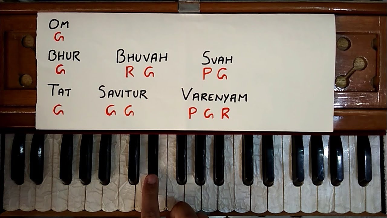 Gyatri Mantra   Learn On Harmonium